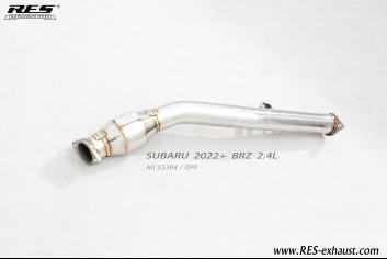 2022+Subaru Brz All SS304 /OPF Front Pipe (Downpipe Back)